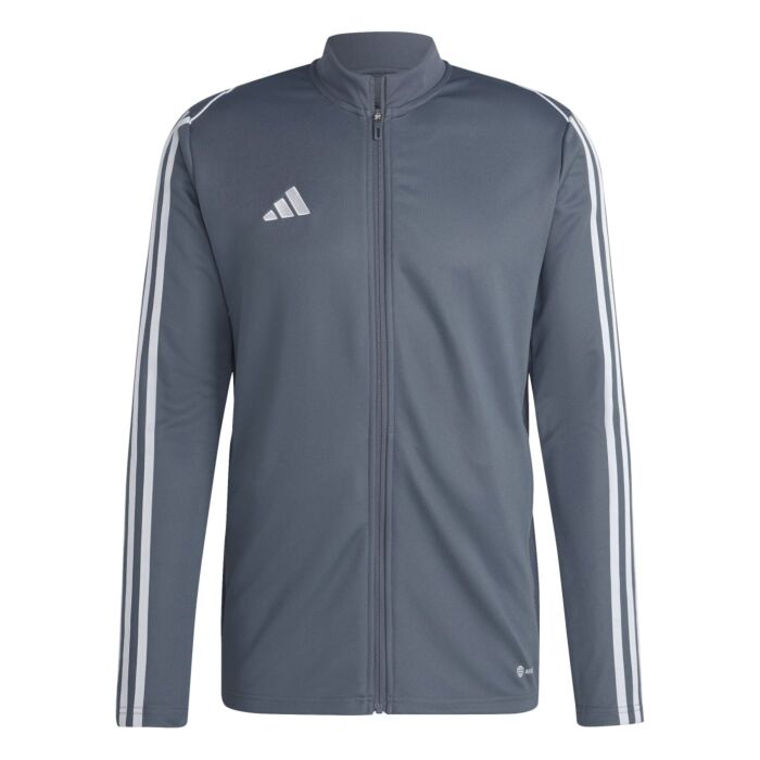 Férfi Pulóver ADIDAS TIRO23 L TR JKT HS3504, szín szürke