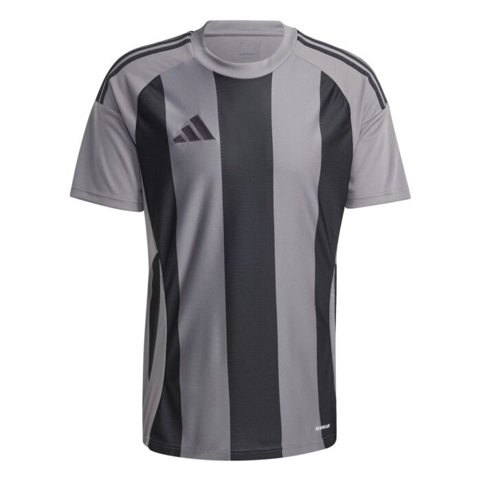 Męska Koszulka z krótkim rękawem ADIDAS STRIPED 24 JSY IW2145, kolor szary