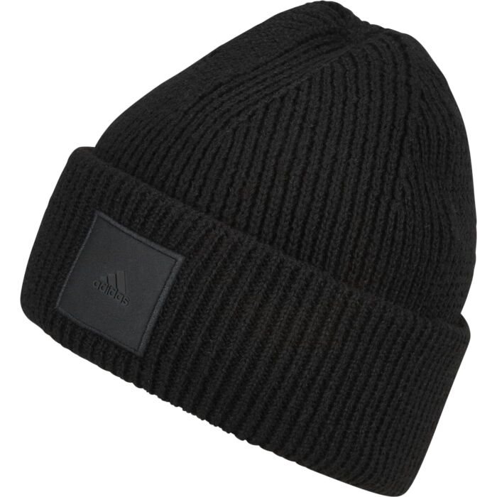  Téli sapka ADIDAS WID CUFF BEANIE IY5255, szín fekete