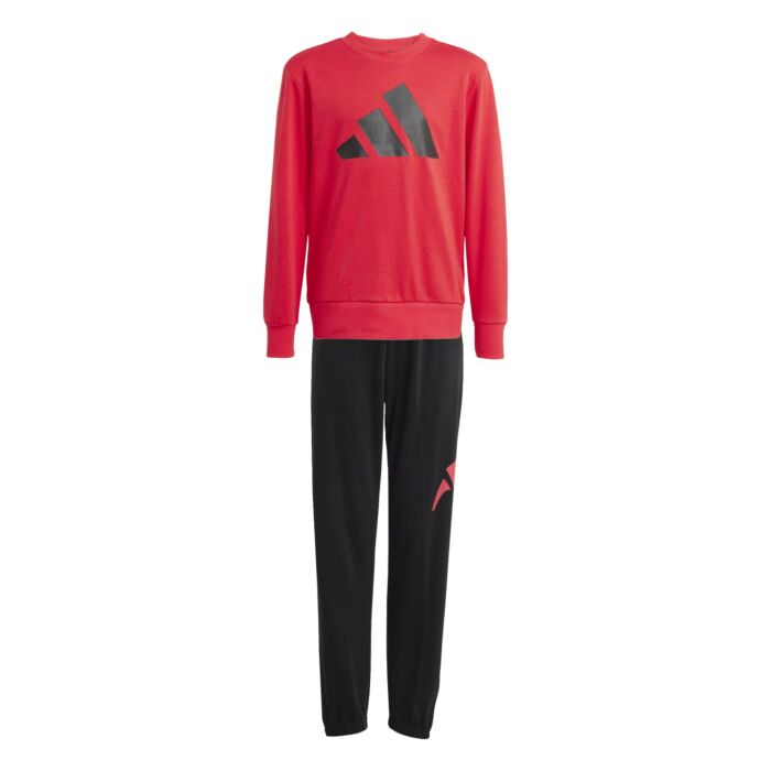 Dziecięcy Dres ADIDAS J BL FT JOG 240 JD2099, kolor czerwony
