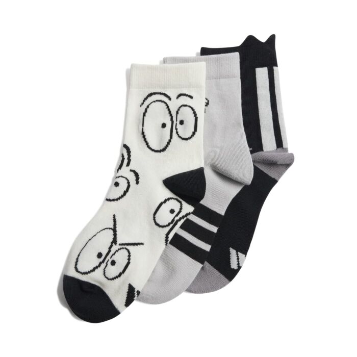 Dziecięce Skarpety za kostkę ADIDAS LK ADRPT 3PP JD1327, kolor czarny