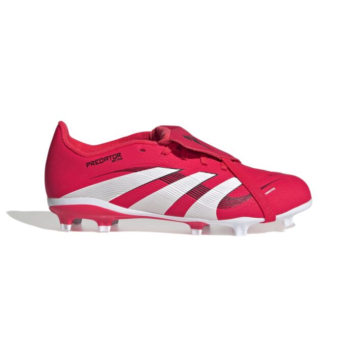 Gyermek Stoplis focicipő (FG) ADIDAS PREDATOR LEAGUE FT FG J ID3830, szín piros