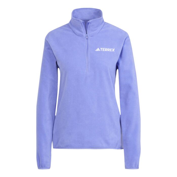Női Pulóver ADIDAS W MT ESS HZ FL JP0792, szín kék