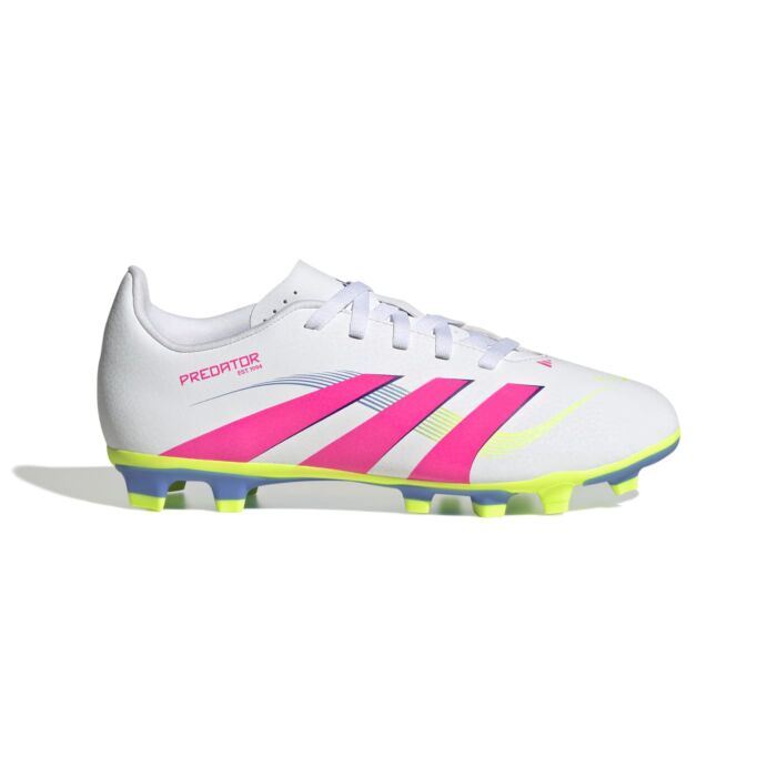 Gyermek Stoplis focicipő (FG) ADIDAS PREDATOR CLUB FG/MG J ID3810, szín fehér
