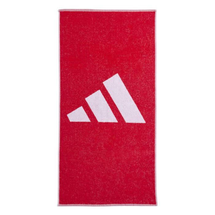  Törölköző ADIDAS 3BAR TOWEL SMAL JD1121, szín piros