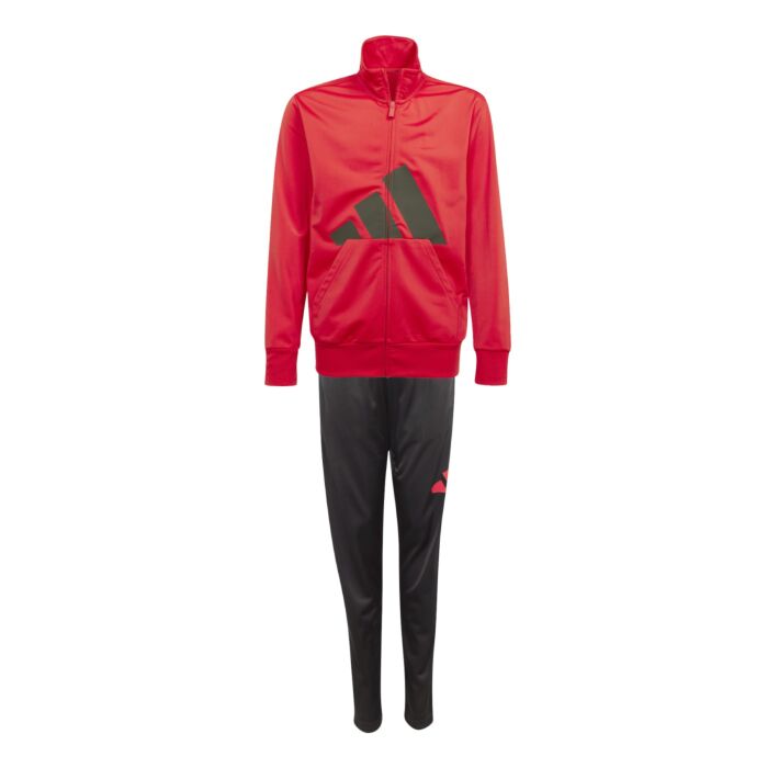 Dziecięcy Dres ADIDAS J BL TR TS 205 JC9713, kolor czerwony