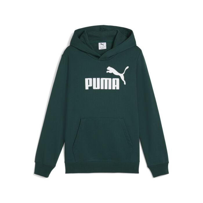 Dziecięca Bluza PUMA ESS NO. 1 LOGO HOODIE TR B 68490960, kolor zielony