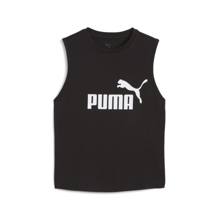 Damska koszulka bez rękawów PUMA ESS NO. 1 LOGO SLIM TANK 68496801, kolor czarny