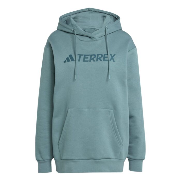 Damska Bluza ADIDAS W MT L LOGO HD JM2778, kolor zielony