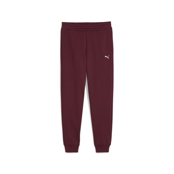 Damskie Spodnie PUMA ESS SWEATPANTS CL FL (S) 68246796, kolor bordowy