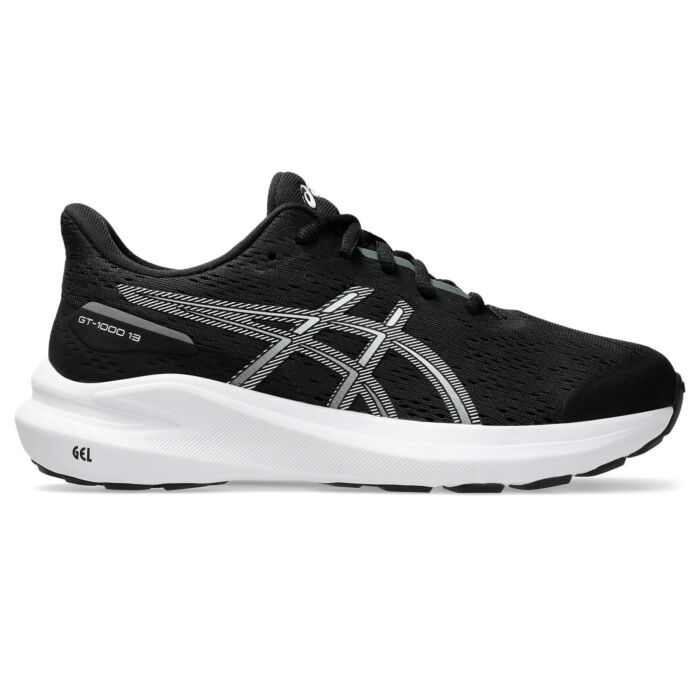 Dziecięce Buty do biegania ASICS GT-1000 13 GS 1014A343-003, kolor czarny