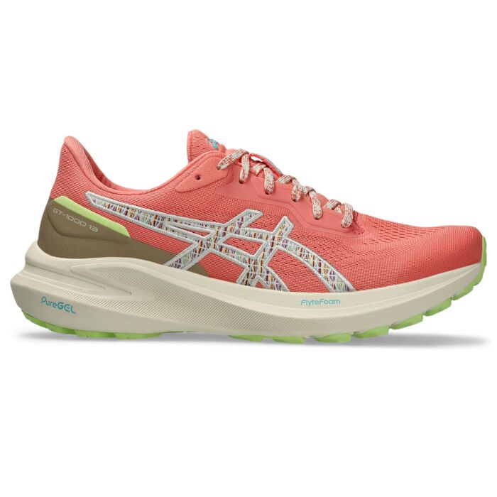 Damskie Buty do biegania w terenie ASICS GT-1000 13 TR 1012B828-700, kolor różowy