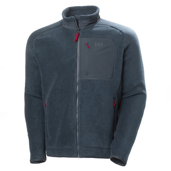 Męska Kurtka polarowa HELLY HANSEN PANORAMA PILE BLOCK JACKET 49460_597, kolor granatowy