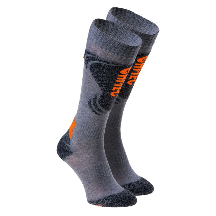 Dziecięce Skarpety za kostkę HI-TEC INSPY JUNIOR 32152-AN/G M/OR TI, kolor szary