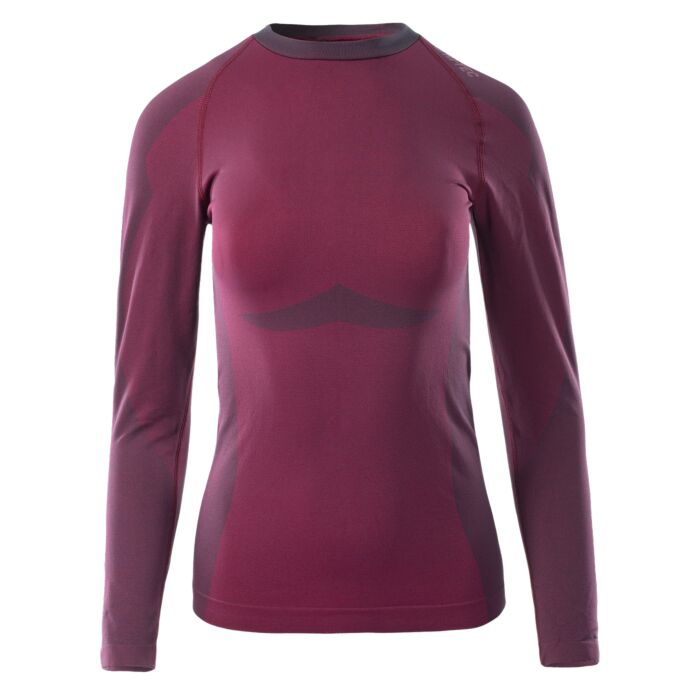 Damska Bluzka termoaktywna HI-TEC LADY ZAREEN TOP 11696-SAN/RED PLU