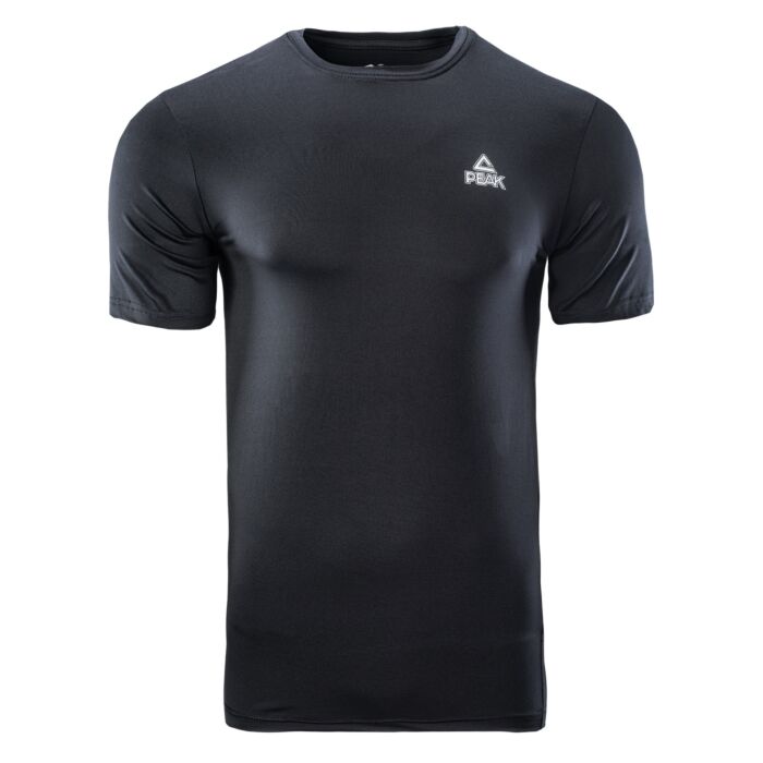 Férfi Rövid ujjú ing PEAK F63077 F63077-BLACK, szín fekete