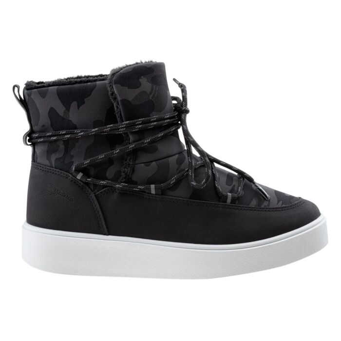 Dámska Zimná obuv IGUANA NAZEFI MID W 9085-BLACK, farba Čierna