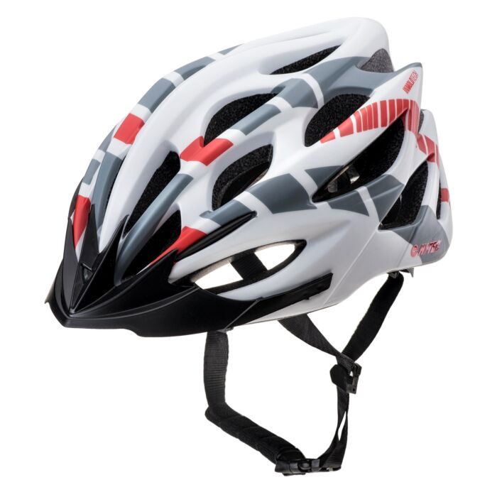  Kask HI-TEC ROADWAY 19283-WH/OR/GR, kolor biały