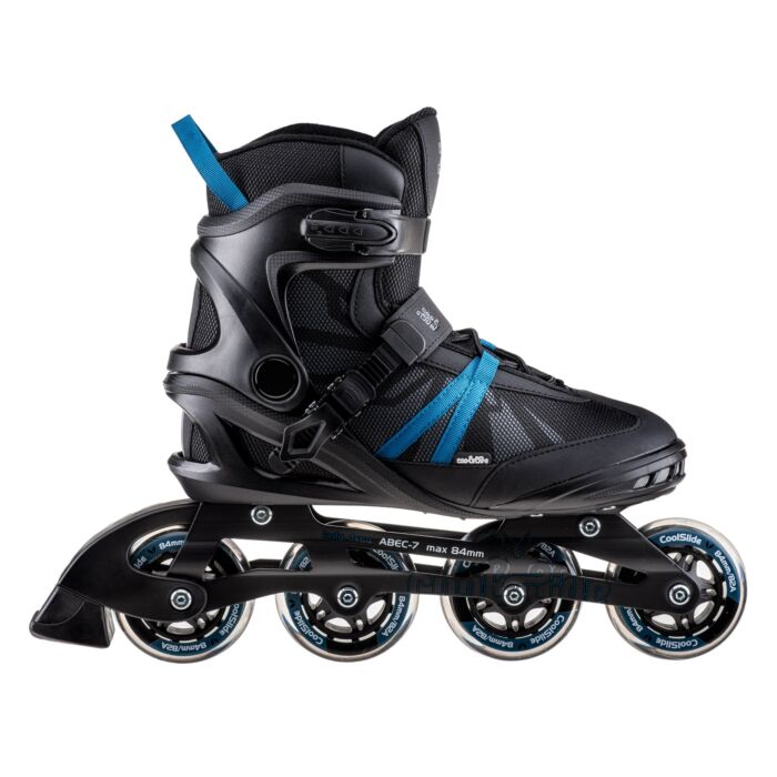 Męskie Rolki fitness COOLSLIDE DESQ 11315-BLK/POSEID, kolor czarny