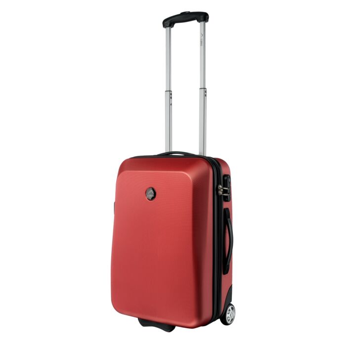  Walizka twarda ELBRUS DUBLIN 40 7737-RED VINE, kolor bordowy