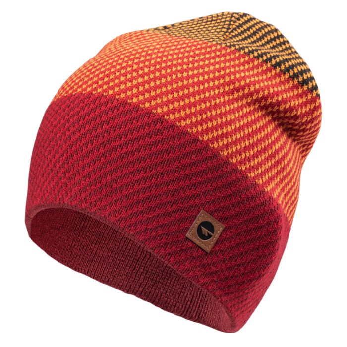  Czapka zimowa HI-TEC ROLO M000143891, kolor czerwony