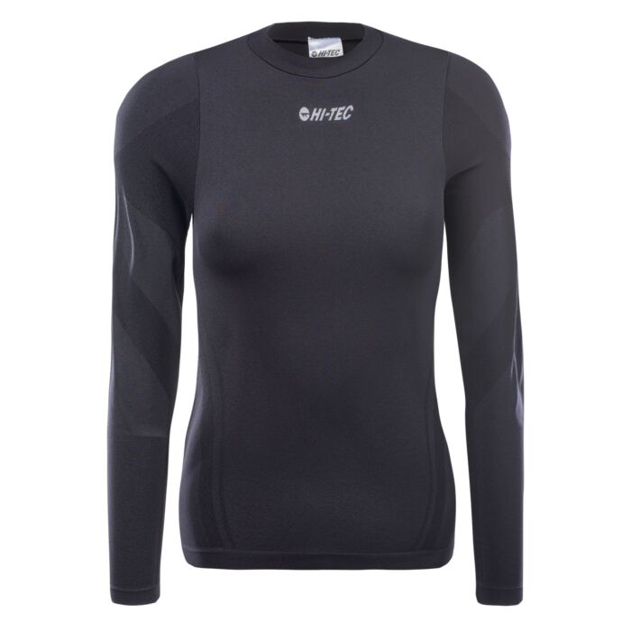 Damska Bluzka termoaktywna HI-TEC LADY SURIM TOP M000177763, kolor czarny