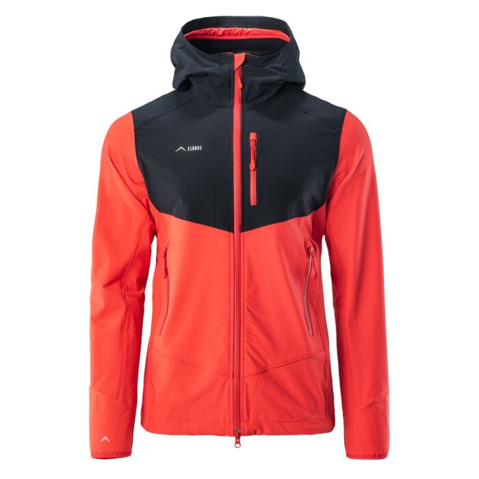 Męski Softshell ELBRUS PRO GUARD SOFTSHELL M000148786, kolor czerwony
