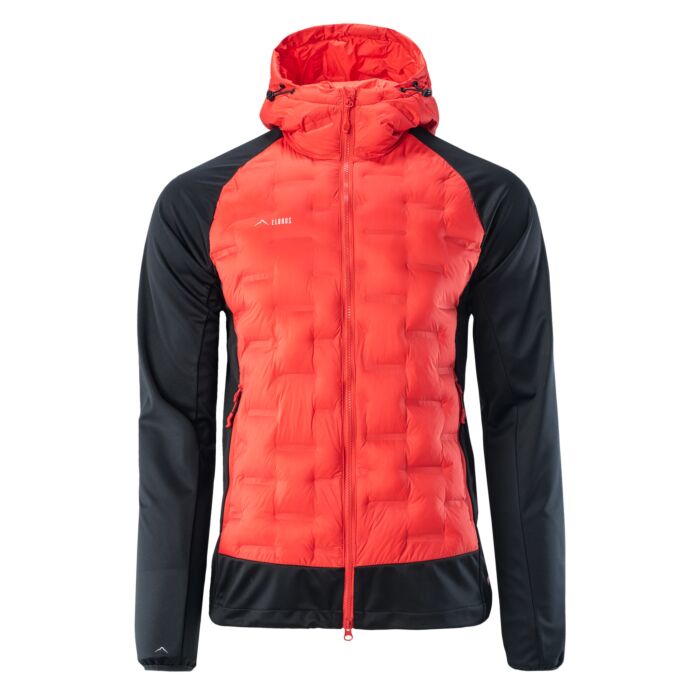 Męska Kurtka pikowana ELBRUS PRO GUARD HYBRID JACKET M000148788, kolor czerwony