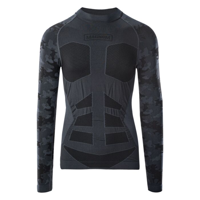Męska Koszulka termoaktywna MAGNUM MAGNUM CAMO TOP M000225399, kolor szary