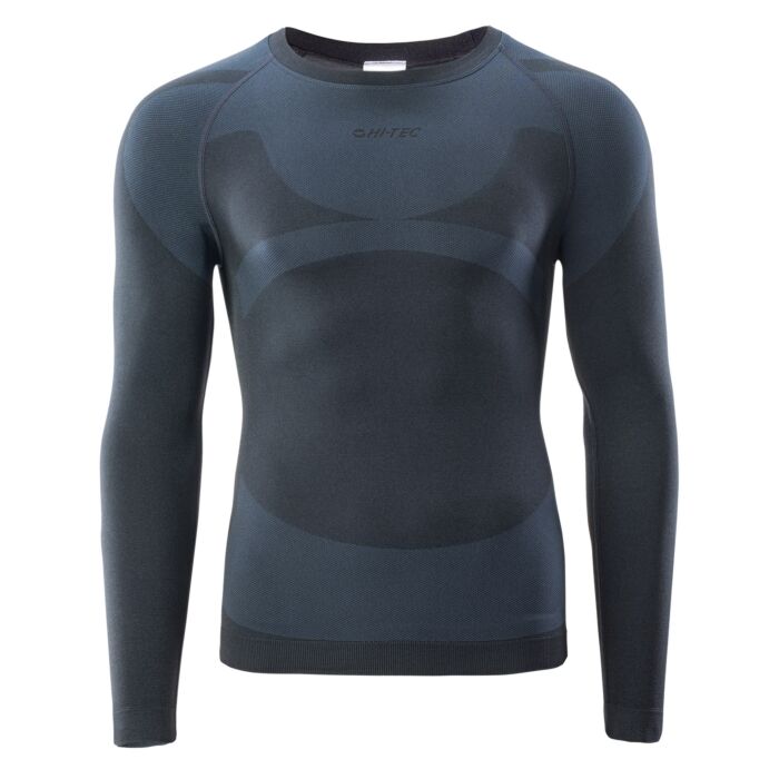 Męska Bluzka termoaktywna HI-TEC RONIN TOP M000181931, kolor granatowy