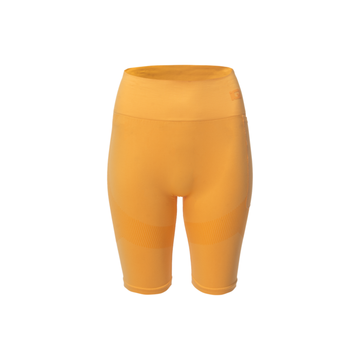 Női Leggings IQ CROSS THE LINE INGEL BOTTOM 1/2 WMNS M000272659, szín narancssárga