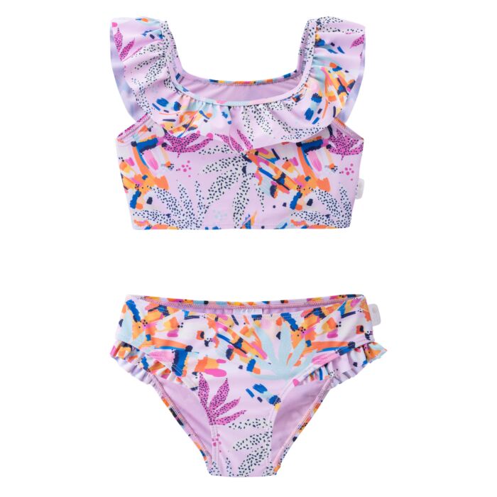 Dziecięcy Strój kąpielowy dwuczęściowy AQUAWAVE CHARLOTTE KIDS M000209600, kolor różowy