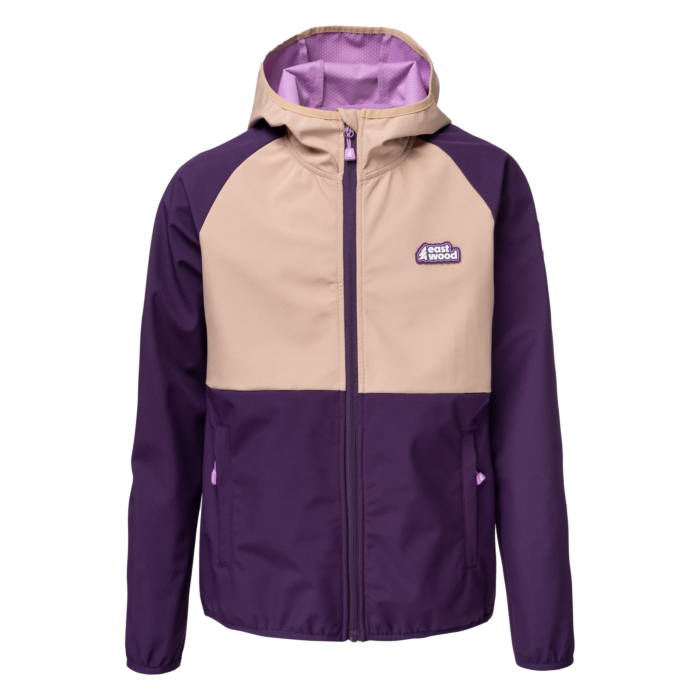 Dziecięcy Softshell EASTWOOD EFREN JRG M000270469, kolor fioletowy