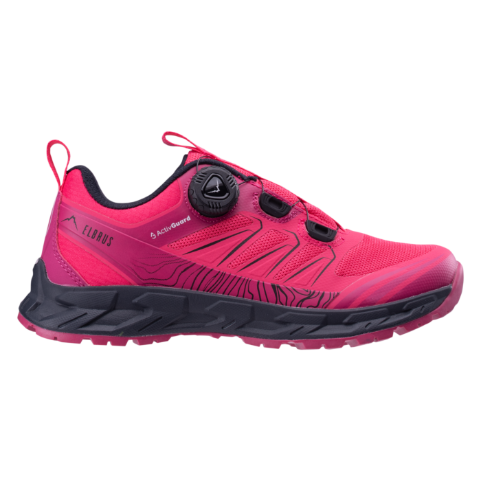 Damskie Buty ELBRUS NINDO LOW WO'S AG M000272789, kolor fioletowy