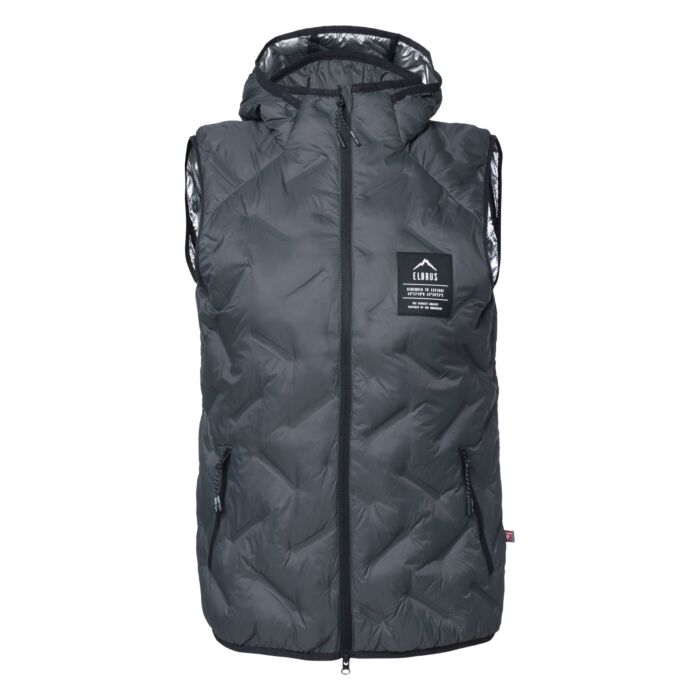Damska Kamizelka pikowana ELBRUS HUEL VEST PRIMALOFT WO'S M000264764, kolor szary