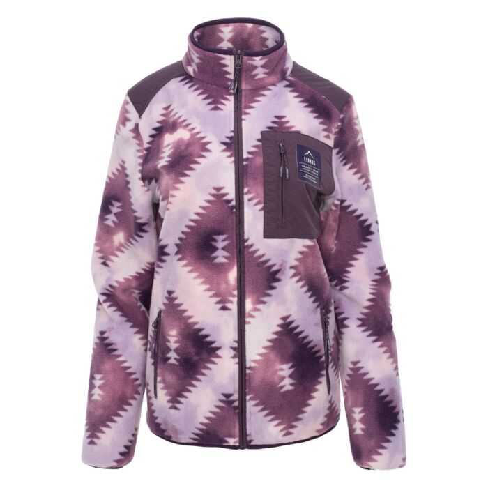 Damski Polar ELBRUS CLOYNE WO'S M000260786, kolor fioletowy