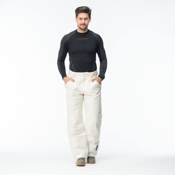 Męskie Spodnie IGUANA VOPRO PANTS M000264511, kolor biały