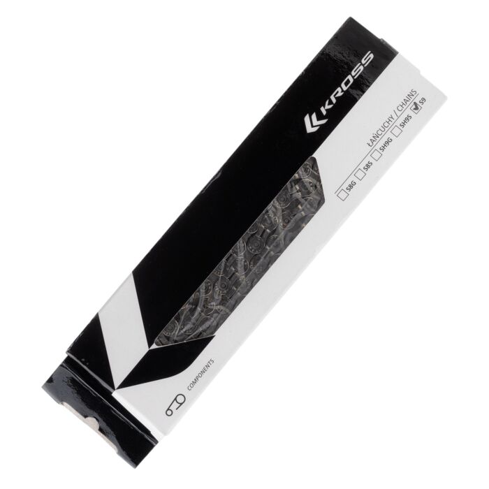  Łańcuch KROSS CHAIN S9 T4CLA000173, kolor czarny