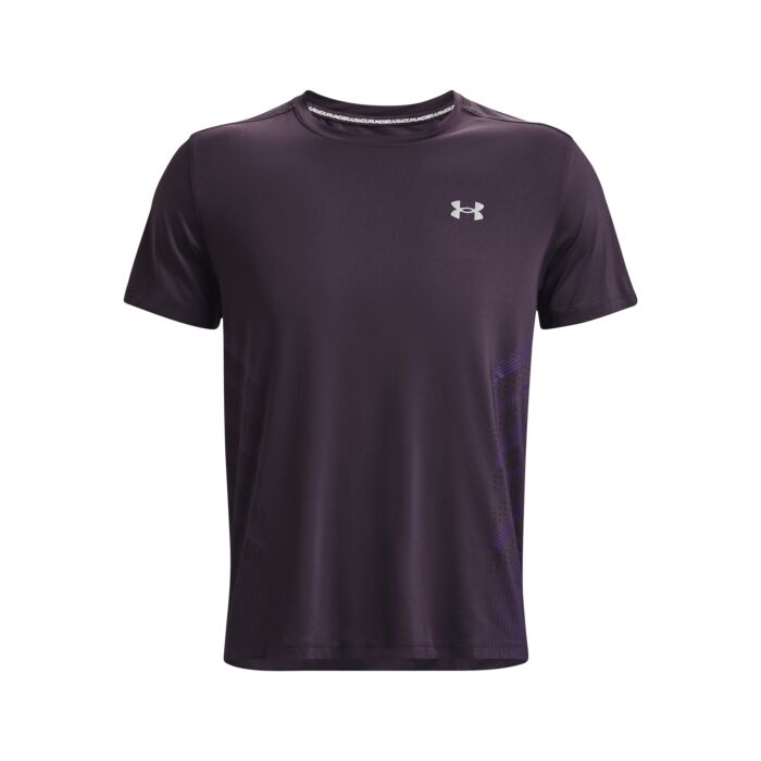 Męska Koszulka z krótkim rękawem UNDER ARMOUR UA ISO CHILL LASER HEAT SS 1376518-541, kolor fioletowy