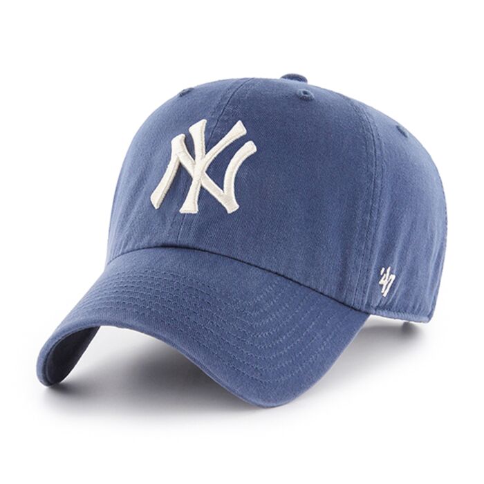 Dziecięca Czapka z daszkiem 47 MLB NEW YORK YANKEES 47 CLEAN UP B-RGW17GWSNL-TBA-KD, kolor niebieski