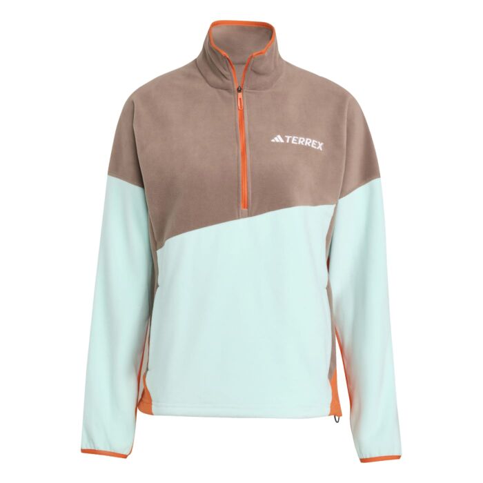 Damski Polar ADIDAS W MT CW FL ANRK JN0940, kolor brązowy