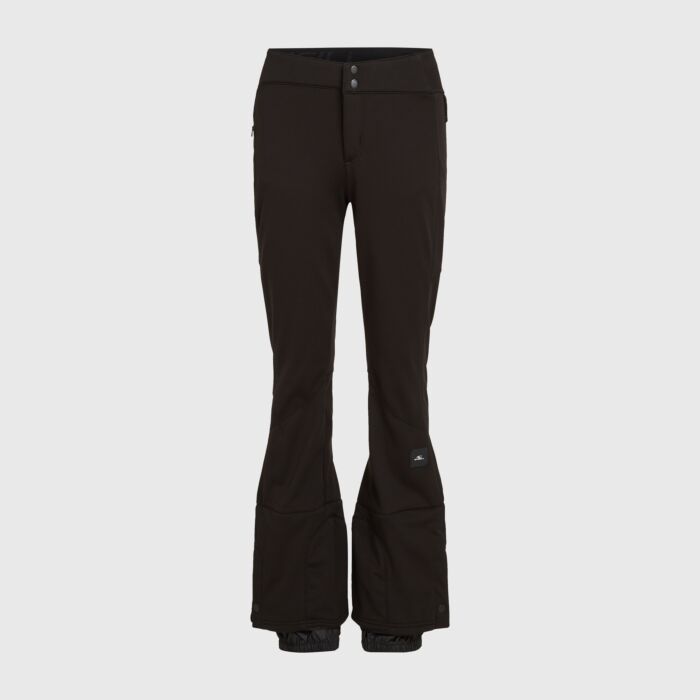 Damskie Spodnie O'NEILL BLESSED SOFTSHELL HYBRID SKINNY PANTS N1550003-19010, kolor czarny
