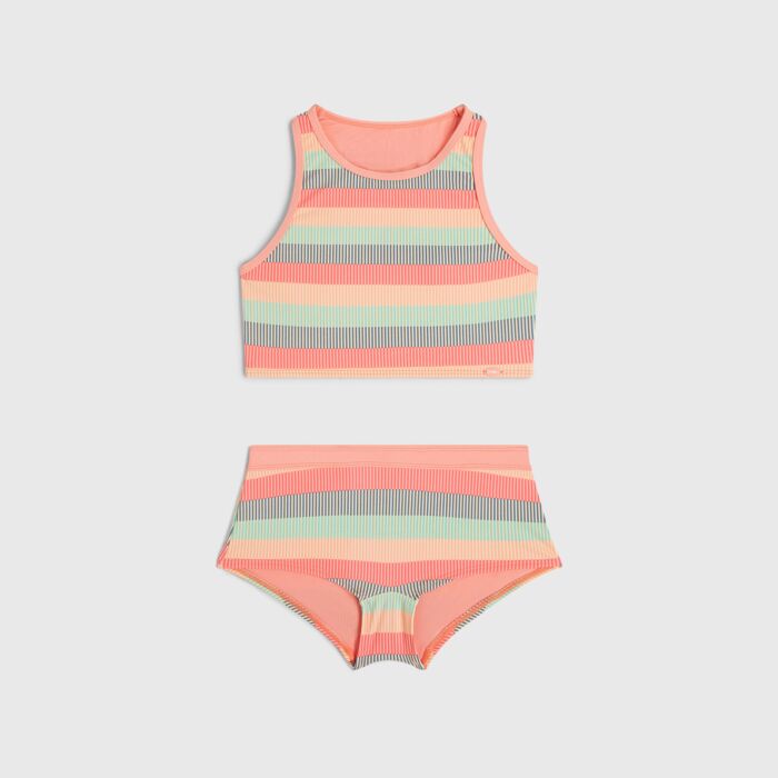 Dziecięcy Strój kąpielowy dwuczęściowy O'NEILL O'NEILL CALI HOLIDAY BIKINI SET 3800086-36083, kolor wielokolorowy