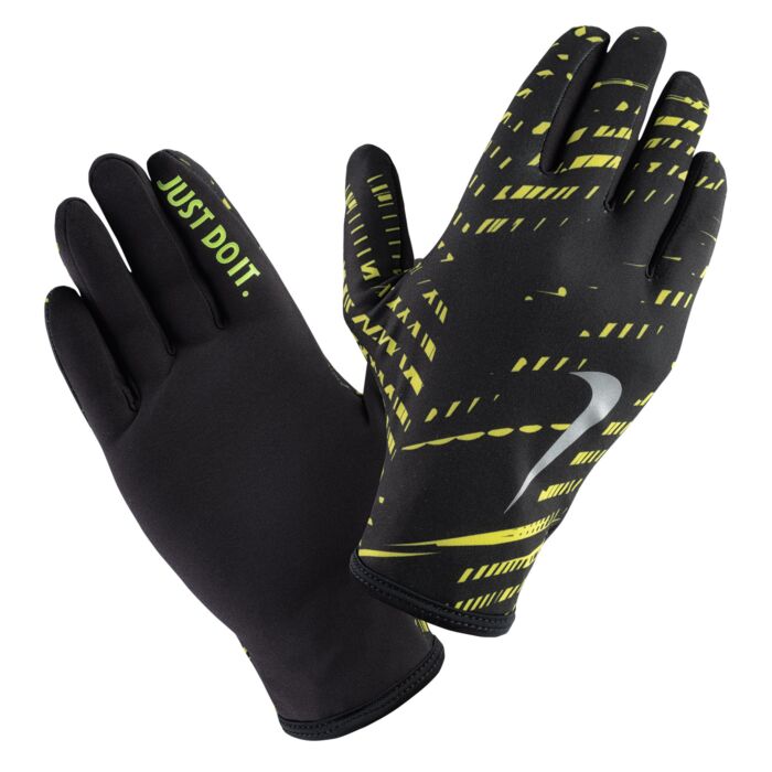 Męskie Rękawice NIKE ACCESSORIES MEN'S LIGHTWEIGHT RIVAL RUN GLOVES 2.0 M000077395, kolor czarny