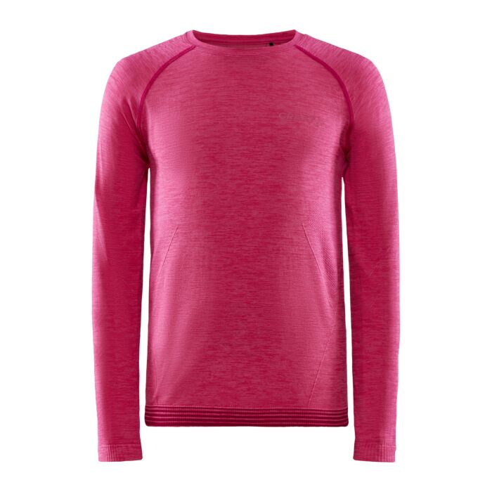 Dziecięca Bluzka termoaktywna CRAFT CORE DRY ACTIVE COMFORT LS JR 1911233-738000, kolor różowy