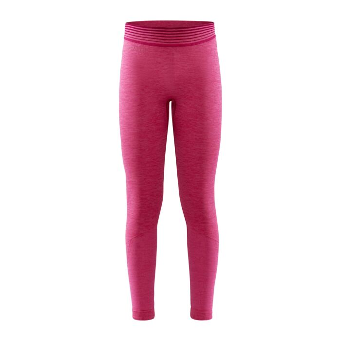 Dziecięce Legginsy termoaktywne CRAFT CORE DRY ACTIVE COMFORT PANT JR 1911234-738000, kolor różowy