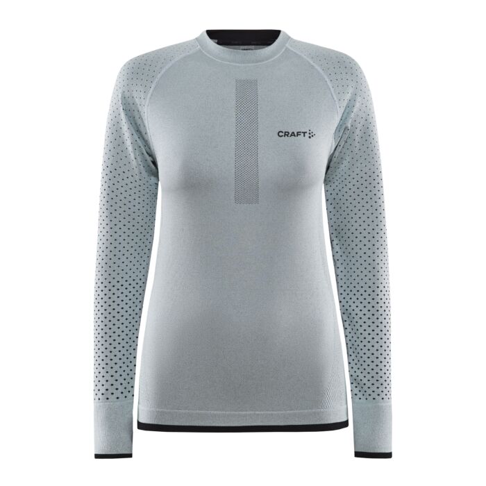 Damska Bluzka termoaktywna CRAFT ADV WARM INTENSITY LS W 1912644-326999, kolor szary