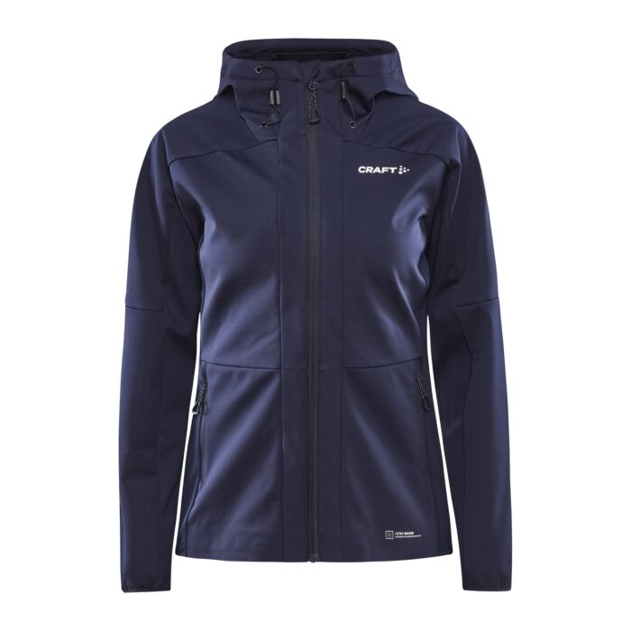 Damska Kurtka CRAFT CORE BACKCOUNTRY HOOD JACKET W 1913685-396000, kolor granatowy