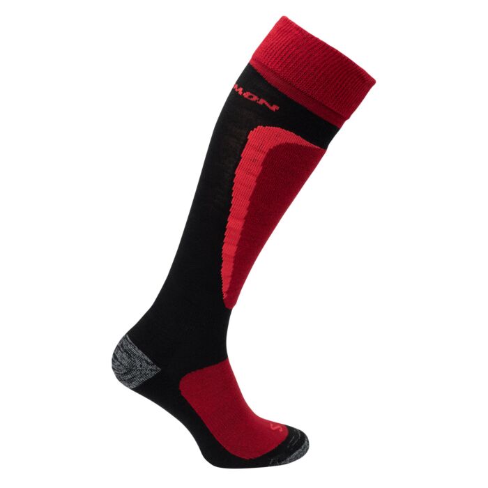  Skarpety wysokie SALOMON FOCUS 16856-N29RBH, kolor czerwony