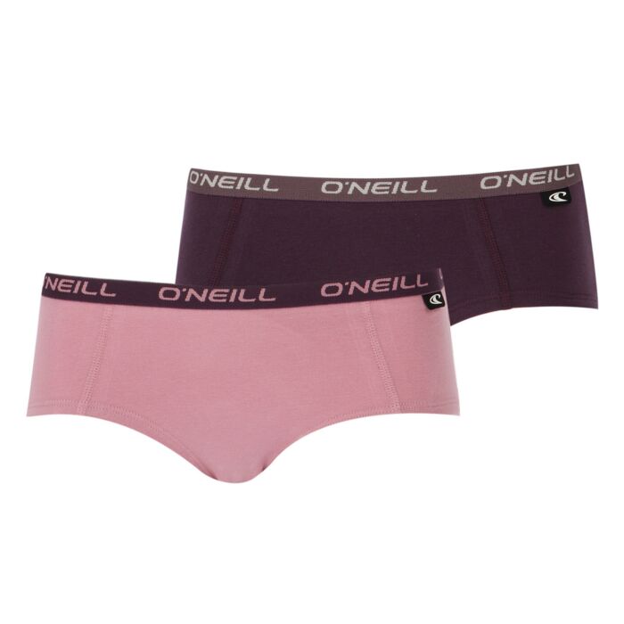 Damskie Majtki O'NEILL WOMEN HIPSTER PLAIN 2PK 801042-7015P, kolor wielokolorowy